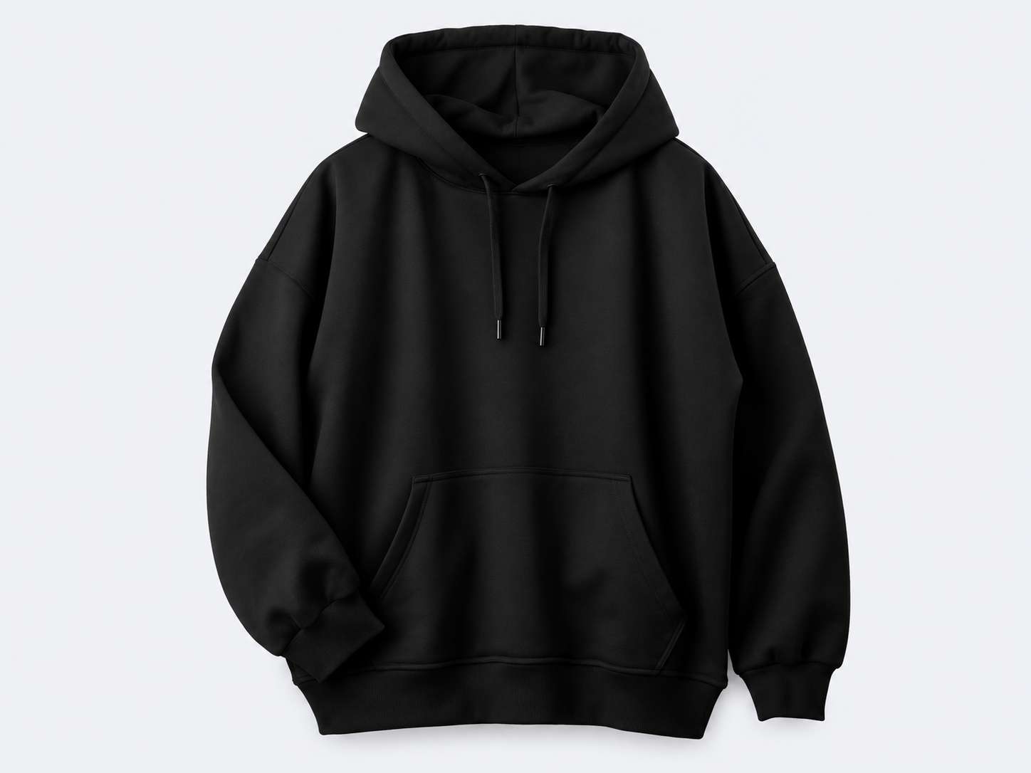 Black Pullover Hoodie